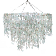 Load image into Gallery viewer, Tumbled Glass Chandelier - Large