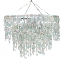 Load image into Gallery viewer, Tumbled Glass Chandelier - Large
