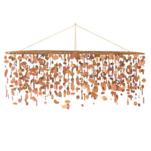Load image into Gallery viewer, Mixed reclaimed copper statement chandelier
