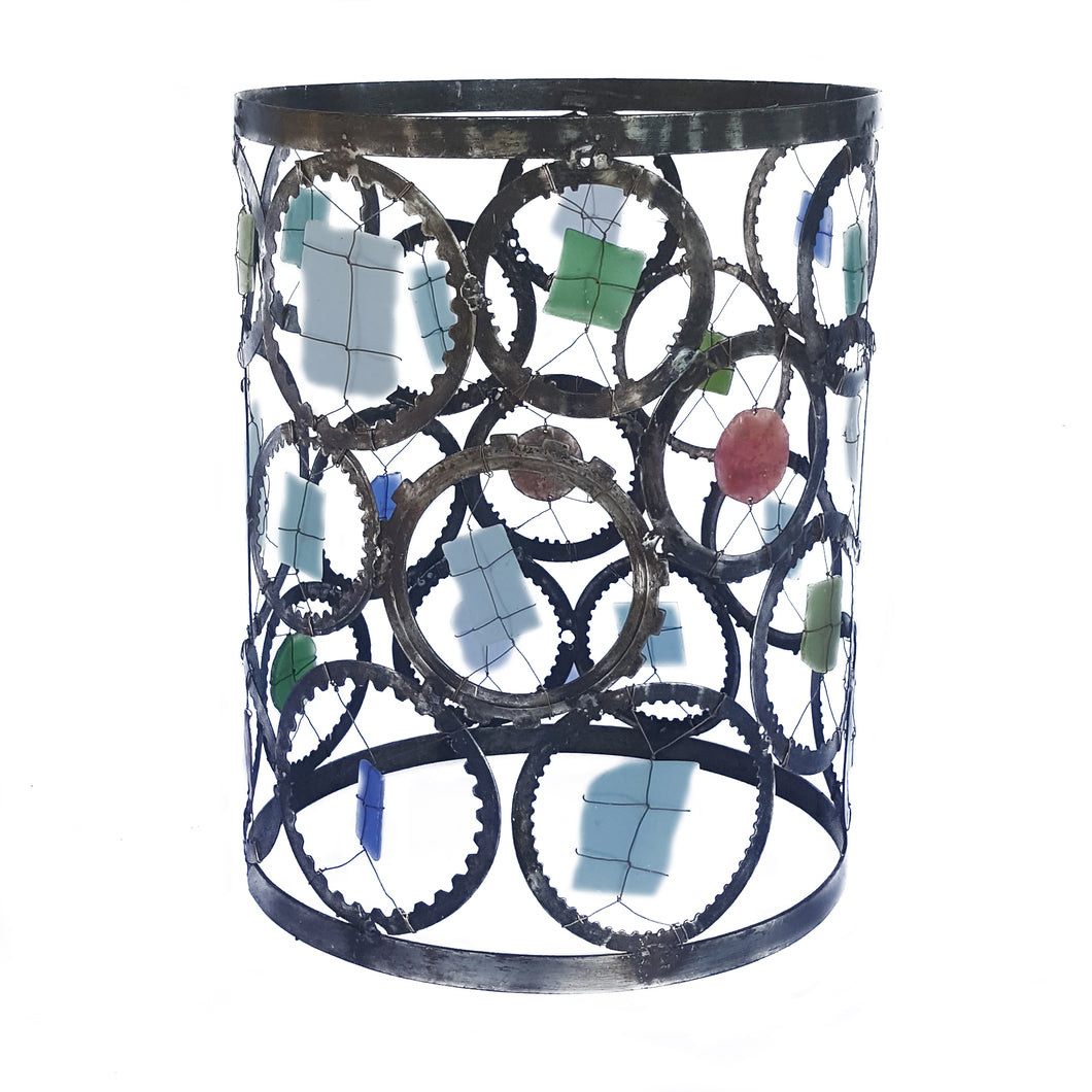 Piston Ring Side Table